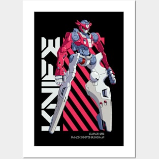 Mack Knife Gundam Posters and Art